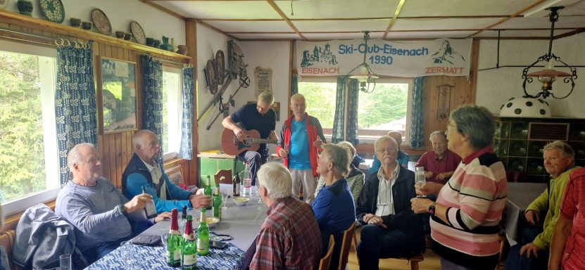Es gibt viel zu erzählen Sommertreff Ski-Oldies